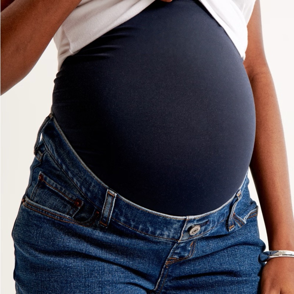 Abercrombie & Fitch Maternity Ankle Straight Jean